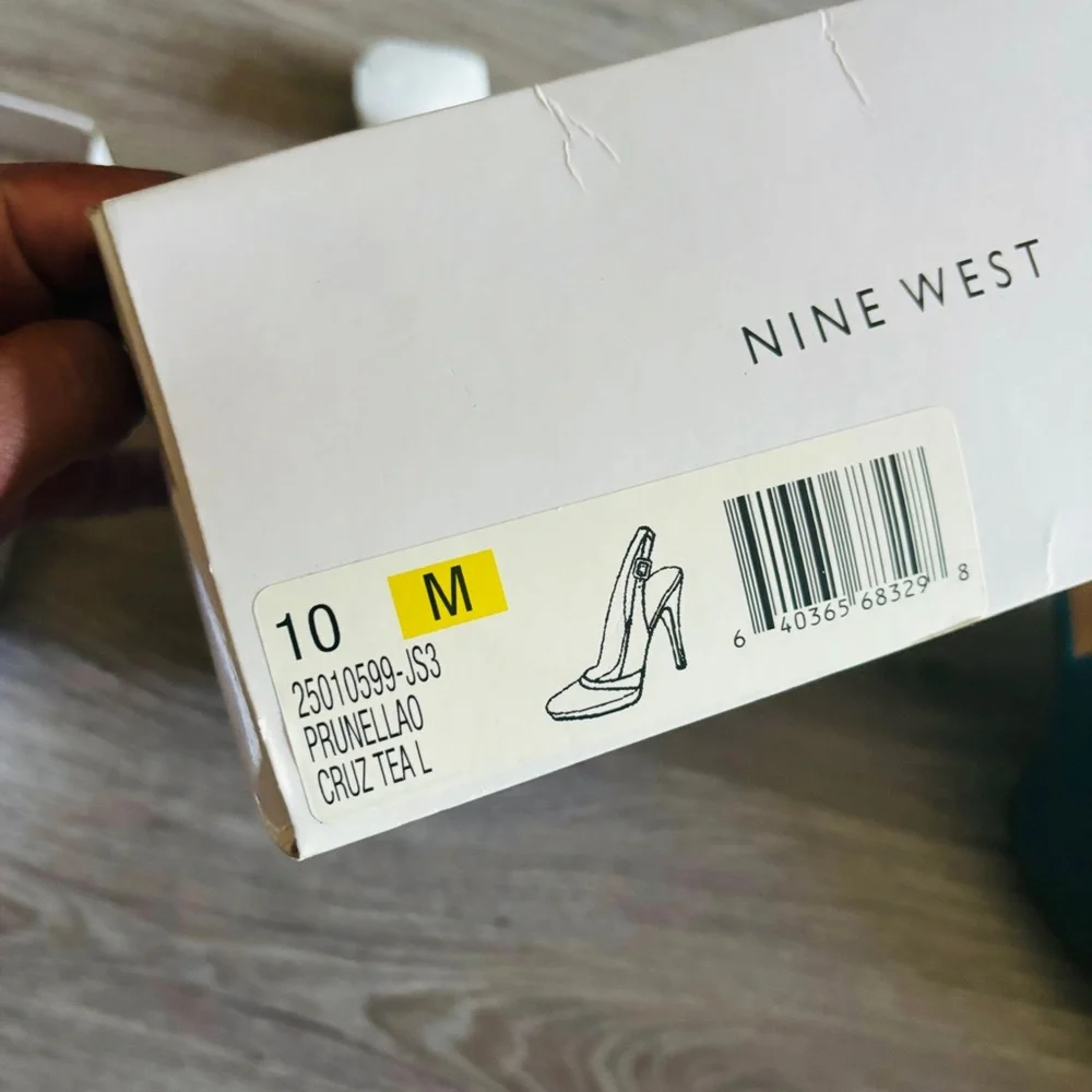 Nine West Prunellao Slingback Pointed Toe Pump NWT Size 10M - Picture 3 of 7